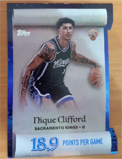 2025-26 Topps Holiday #ML-24 Nique Clifford — front