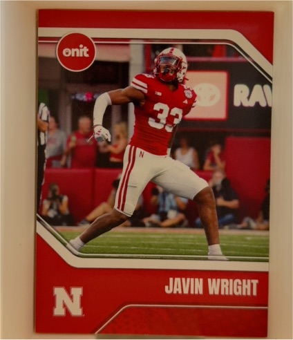 2025 Onit #B45 Javin Wright — front
