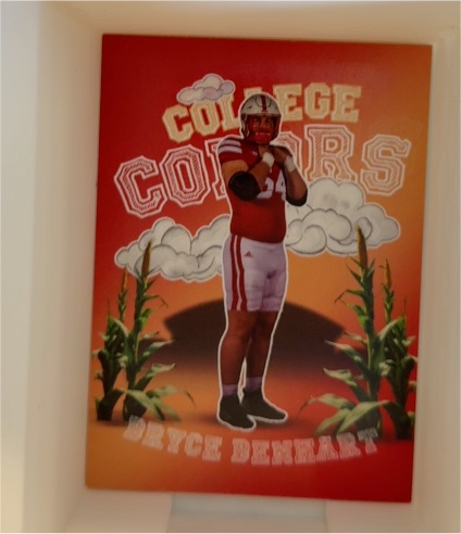 2024 Onit College Colors Insert #CC-4 Bryce Benhart — front