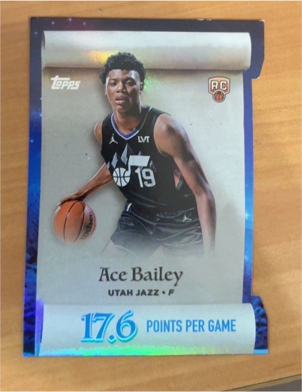 2025-26 Topps Holiday #ML-5 Ace Bailey — front