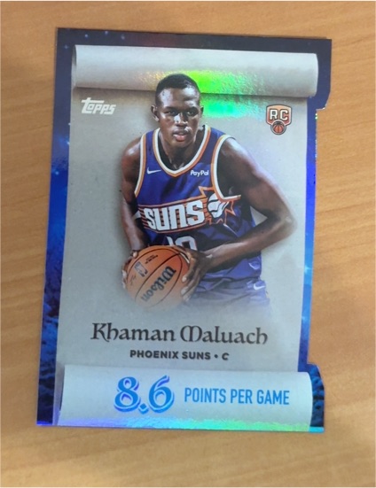 2025-26 Topps Holiday #ML-10 Khaman Maluach — front