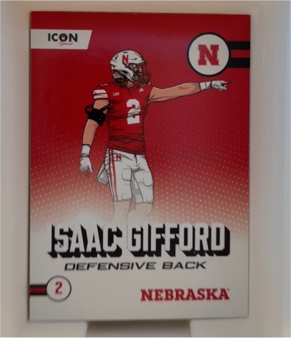2024 Onit Icon Series Insert #IC-2 Isaac Gifford — front