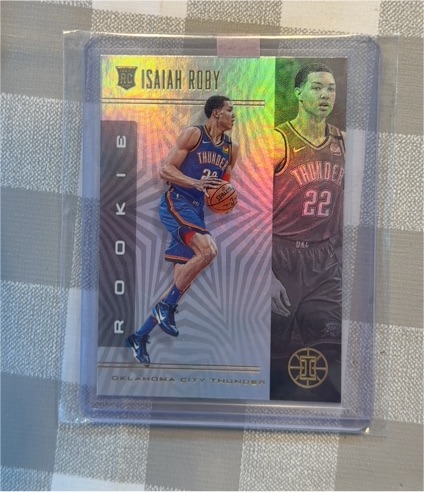 2019-20 Panini Illusions #174 Isaiah Roby Rookie — front