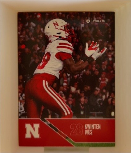 2024 ONIT Nebraska Cornhuskers #28 Kwinten Ives — front