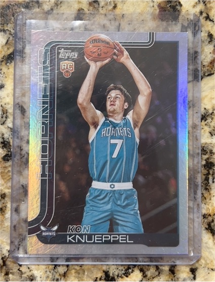 2025-26 Topps #204 Kon Knueppel — front