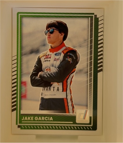 2025 Donruss Racing #26 Jake Garcia — front