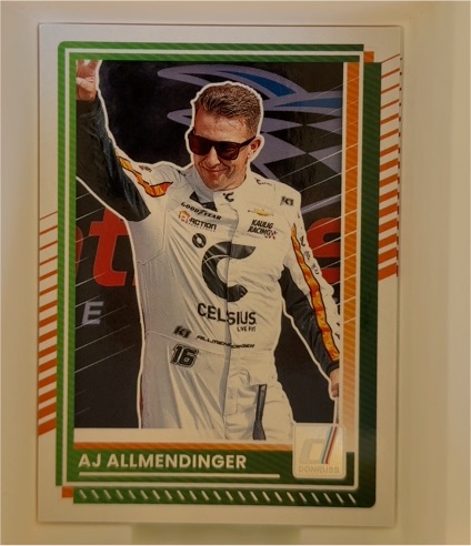 2025 Donruss #25 AJ Allmendinger — front