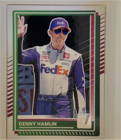 2025 Panini Donruss #69 Denny Hamlin — front