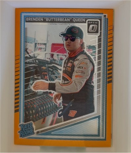 2025 Donruss Optic #95 Brenden "Butterbean" Queen — front