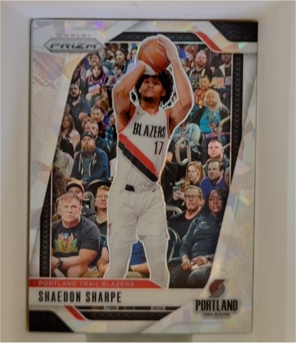 2024-25 Panini Prizm #144 Shaedon Sharpe — front