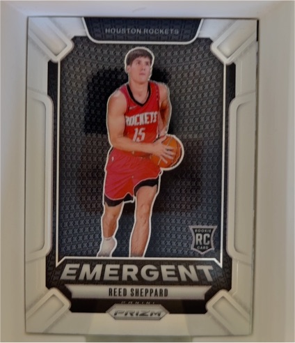 2024-25 Panini Prizm #26 Reed Sheppard Emergent — front