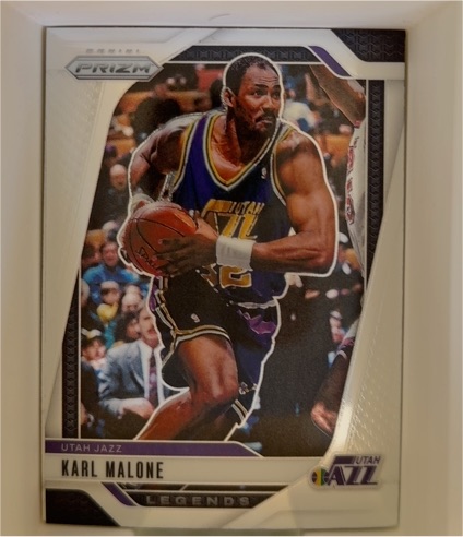 2024-25 Panini Prizm Legends #289 Karl Malone Utah Jazz — front