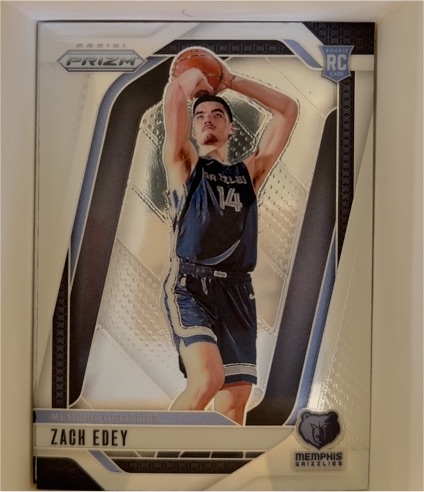 2024 Panini Prizm #249 Zach Edey — front