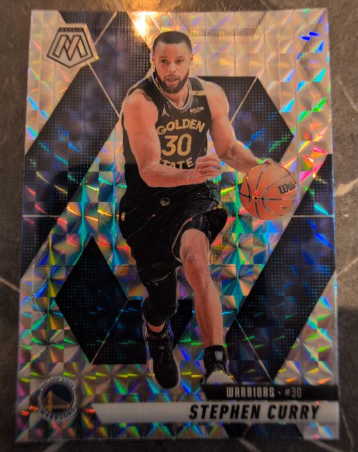 2024-25 Panini Mosaic #163 Stephen Curry — front