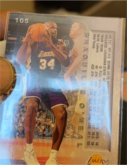 1992-93 Upper Deck #105 Shaquille O'Neal — front
