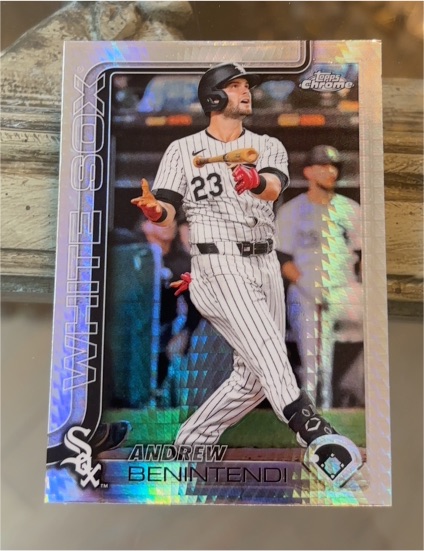 2025 Topps Chrome #197 Andrew Benintendi — front