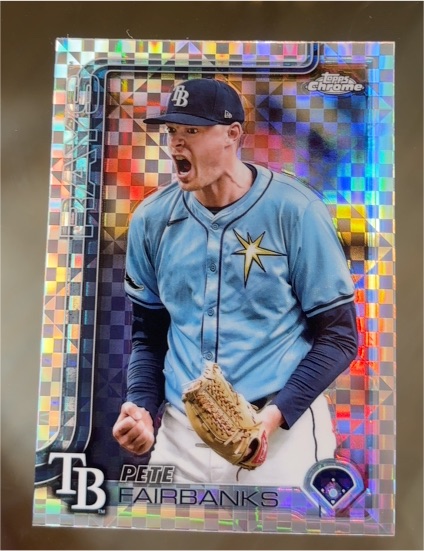 2025 Topps Chrome #84 Pete Fairbanks — front