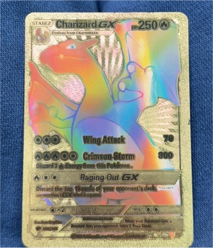 2020 Pokemon Charizard GX #150 — front
