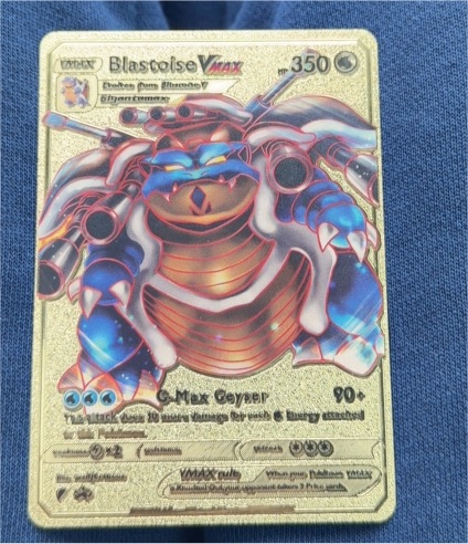 2020 Pokémon Blastoise VMAX #350 — front