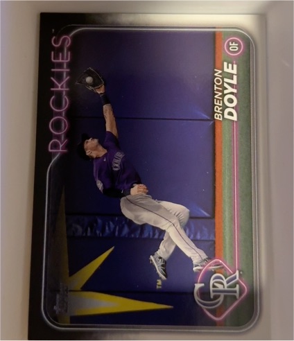 2024 Topps Chrome #139 Brenton Doyle — front