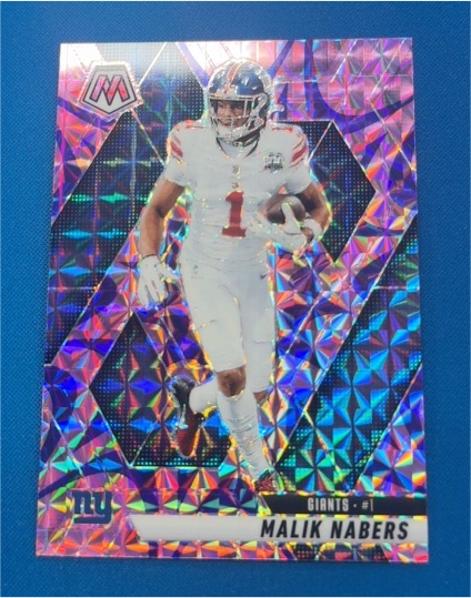 2025 Panini Mosaic #100 Malik Nabers — front