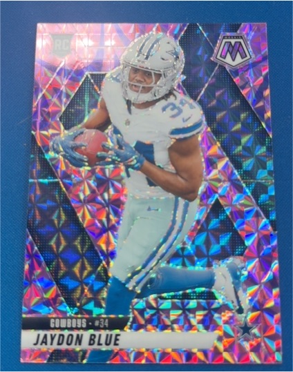 2025 Panini Mosaic #34 Jaydon Blue — front
