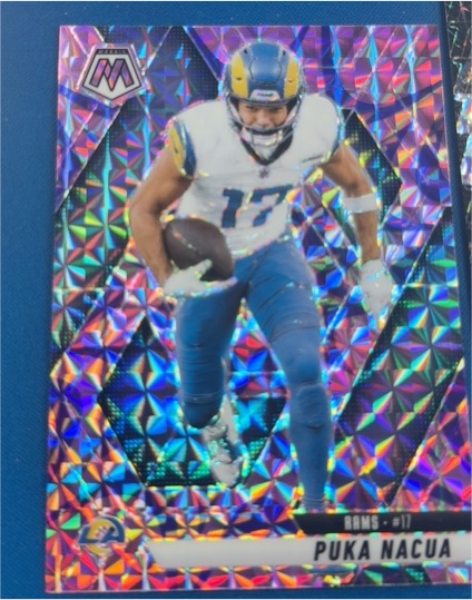 2025 Panini Mosaic #102 Puka Nacua — front