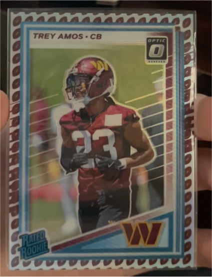 2025 Panini Donruss Optic #369 Trey Amos — front