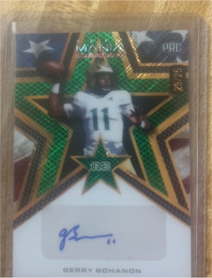 2024 Wild Card Auto Mania #AMAS-GB Gerry Bohanon — front