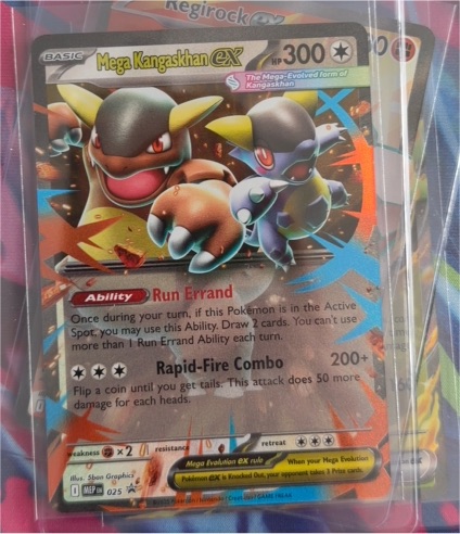 Mega Kangaskhan ex MEP 025 — front