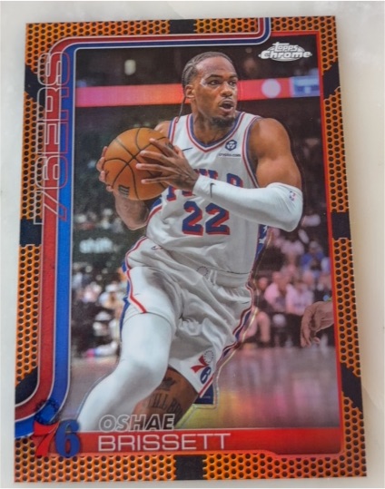 2025-26 Topps Chrome #20 Oshae Brissett — front