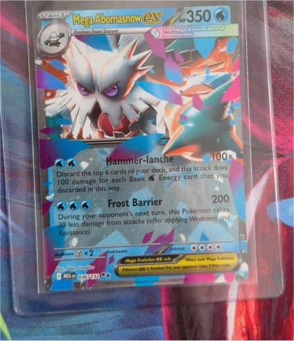 Mega Abomasnow ex 036/132 — front