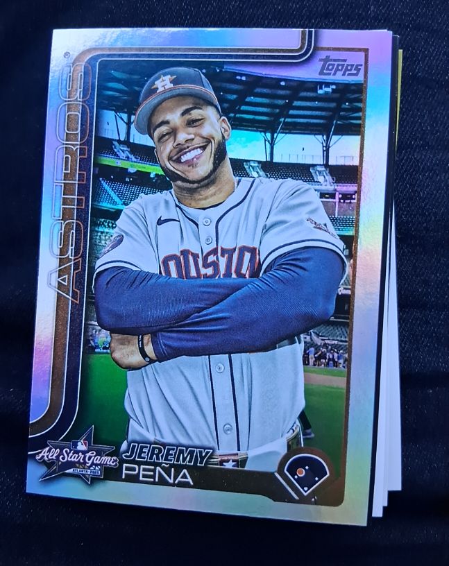 2025 Topps Update #ASG-31 Jeremy Peña 2025 All-Star Game — front