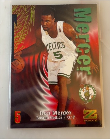 1997-98 Skybox Z-Force #116 Ron Mercer — front