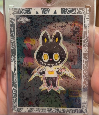 2025 Topps Chrome Labubu 10th Anniversary Plusminutes 02 #3 Kasing Lung — front