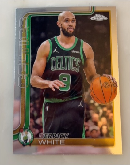 2025-26 Topps Chrome #71 Derrick White — front