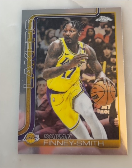 2025-26 Topps Chrome #192 Dorian Finney-Smith — front