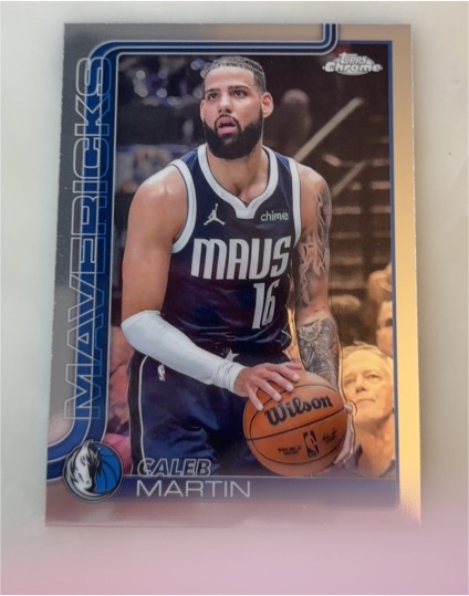 2025-26 Topps Chrome #87 Caleb Martin — front