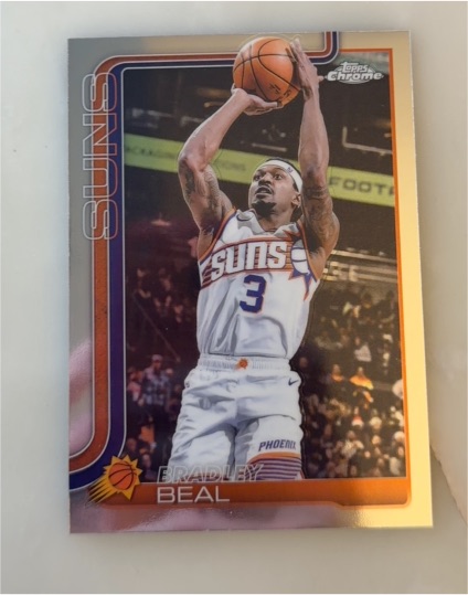 2025-26 Topps Chrome #194 Bradley Beal — front