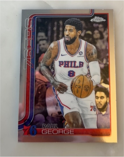2025-26 Topps Chrome #171 Paul George — front