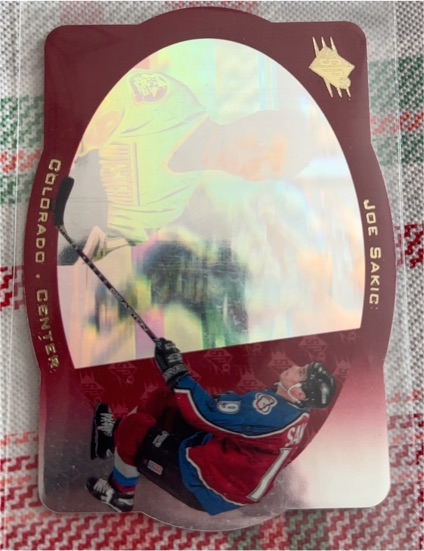 1996-97 Upper Deck SPx Joe Sakic — front