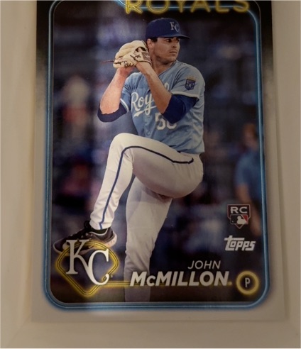 2024 Topps #571 John McMillon — front