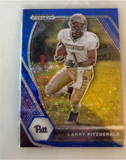 2021 Panini Prizm Draft Picks #70 Larry Fitzgerald — front