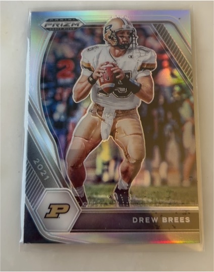 2021 Panini Prizm Draft Picks #16 Drew Brees — front