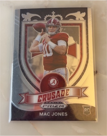 2021 Panini Prizm Draft Picks Crusade #170 Mac Jones — front
