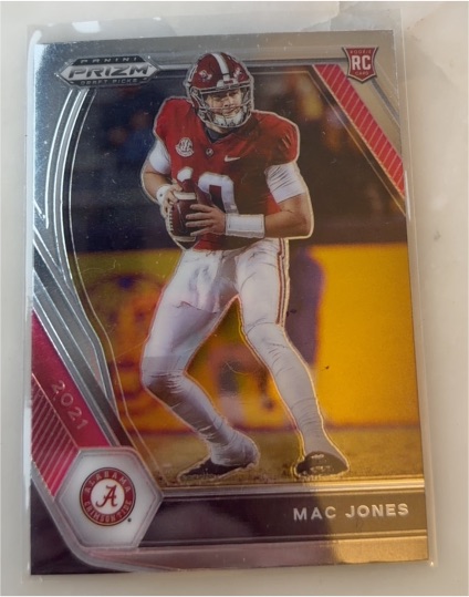 2021 Panini Prizm Draft Picks #104 Mac Jones — front