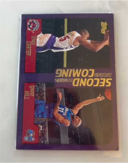 2000-01 Topps #293 Vince Carter / Grant Hill Second Coming — front