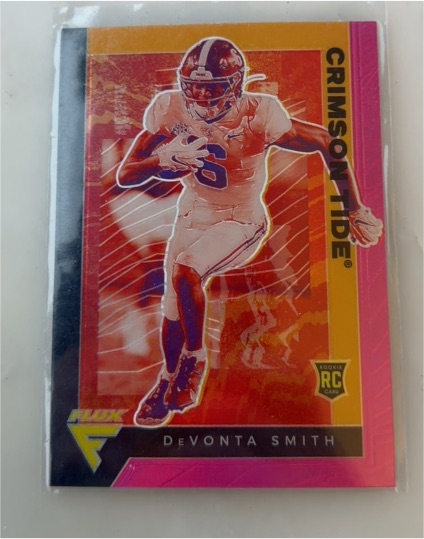 2021 Panini Chronicles Draft Picks #237 DeVonta Smith Flux — front