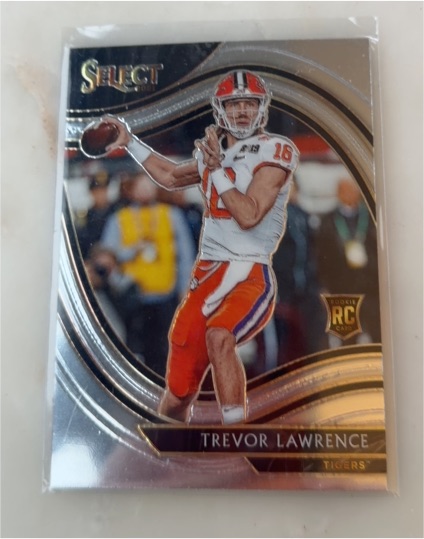2021 Panini Chronicles Select #258 Trevor Lawrence — front