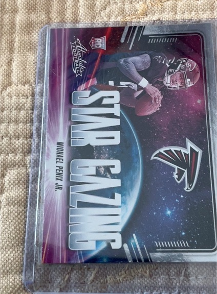 2024 Panini Absolute #SG-MPJ Michael Penix Jr. Star Gazing — front